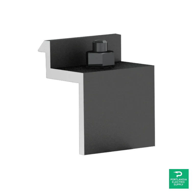 Unirac UNIRAC SOLARMOUNT DARK END CLAMP 30-32MM - 302021D