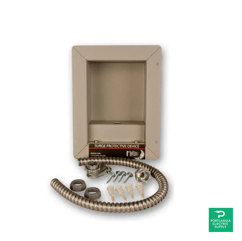 MidNite (Surge Protector Flush Mounting Kit) - MNSPDFMB — front view