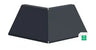 IronRidge Contour Black Trim Outer Corner Cap - CTR-OUT-01-B1 — side angle