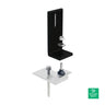 IronRidge Tile Replacement Base in Black - KOB-1L02-B1