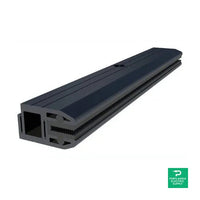 IronRidge Frameless Module End Clamp Black - FMLS-EC-001-B