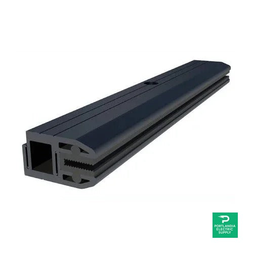 IronRidge Frameless Module End Clamp Black - FMLS-EC-001-B