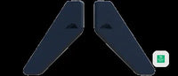 Ironridge Contour Black Trim End Caps - CTR-CAP-01-B1