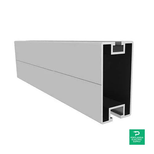 Sunmodo 206" (17) Mill Rail | Durable Mill Finish Mounting Solution - A20288-206-ML
