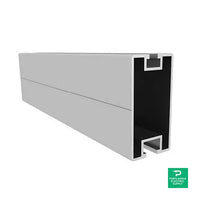 Sunmodo 206" (17) Mill Rail | Durable Mill Finish Mounting Solution - A20288-206-ML