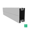 Sunmodo 206" (17) Mill Rail | Durable Mill Finish Mounting Solution - A20288-206-ML