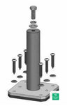 DPW Powerrail 6" Clear Standoff - PRM-EP6