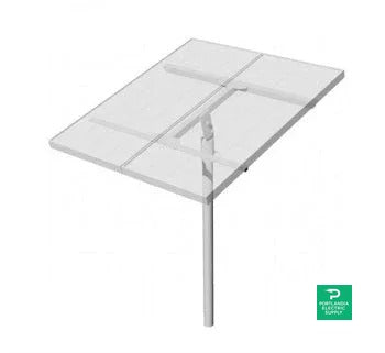 DPW Solar Plp Tpm Top-of-pole Mount For 2 Type-h Module - TPM2-H