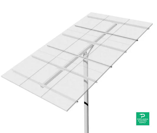DPW Solar PLP TOP-OF-POLE MOUNT FOR 9 TYPE-G MODULES - TPM9-G