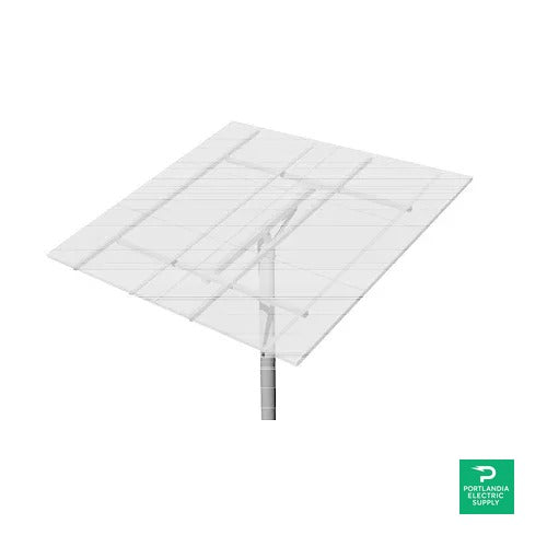 DPW Solar PLP Top-of-pole Mount For 6 Type-g Modules 6" Pipe - TPM6-G