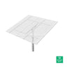 DPW Solar PLP Top-of-pole Mount For 6 Type-g Modules 6" Pipe - TPM6-G