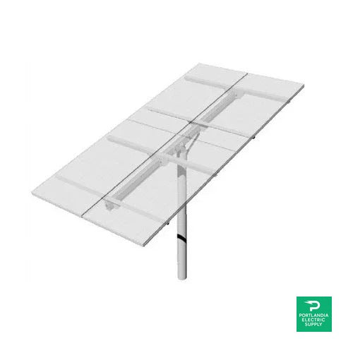 DPW Solar PLP Top-of-pole Mount For 4 Type-g Modules - TPM4-G