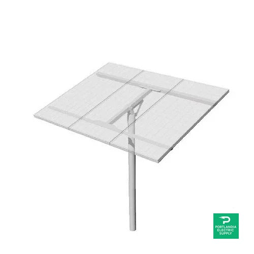 DPW Solar PLP Top-of-pole Mount For 3 Type-g Modules 4" Pipe - TPM3-G
