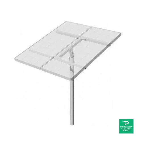 DPW Solar PLP Top-of-pole Mount For 2 Type-G Modules 3" Pipe - TPM2-G