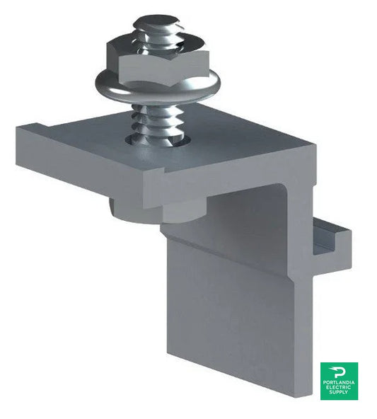 Unirac Solarmount Clear Bottom Clamp - 302000C