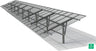 Unirac GFT 166' (14') Mill Ground Tilt Rail - 411166m