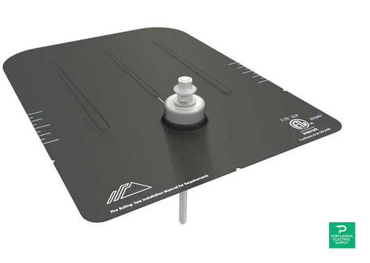 IronRidge FX RAIL-LESS Black Flashing - FX-FLASH-B