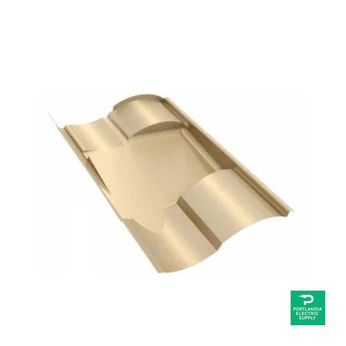 Ironridge KO Tan S Tile Flashing Tile Replacement 'S' Flashing - KOF-S01-T1