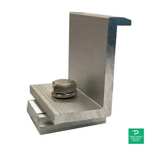 Prosolar Rooftrac Clear End Clamp 39.9-40.4mm - C1572EC-1-G