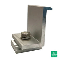 Prosolar Rooftrac Clear End Clamp 39.9-40.4mm - C1572EC-1-G