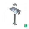 DPW Clear Mid Clamp 40-46mm Mid AMP Clamp with RAD Turn Bolt - PA-GMC-40-46-RAD