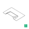 Quick Mount Mill Tile Hook Flashing - QM-THDF-01-M1