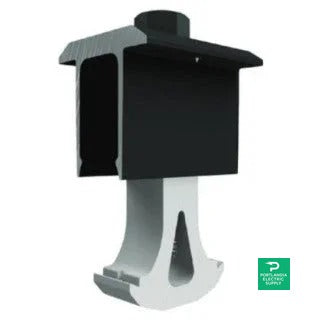 Snapnrack Ultra Rail Black Mid Clamp - 242-02071