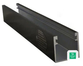 ProSolar Rooftrac 136" (11) Black Standard Support Rail - R-136BLACK