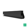 Ironridge XR RAIL 204 (17) Black Rail Low-profile Mounting Rail. - XR-10-204B