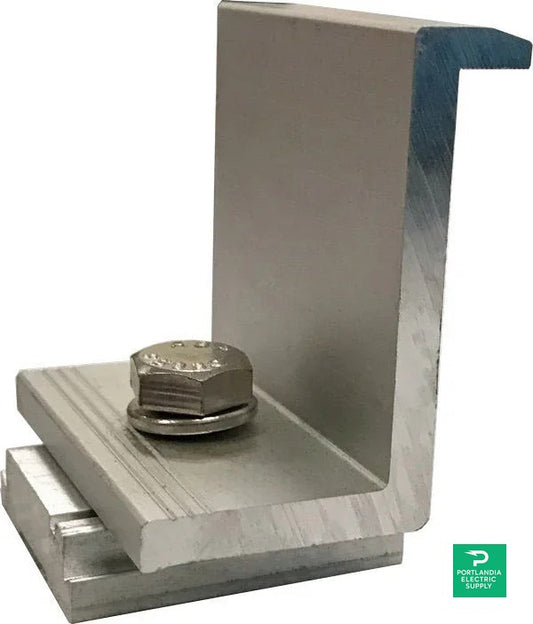 Prosolar Clear End Clamp 30.7-32mm - C1210EC-1-G