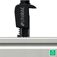 Unirac Solarmount Dark End Clamp 30-46MM (UNIVERSAL-AF) - 302050D