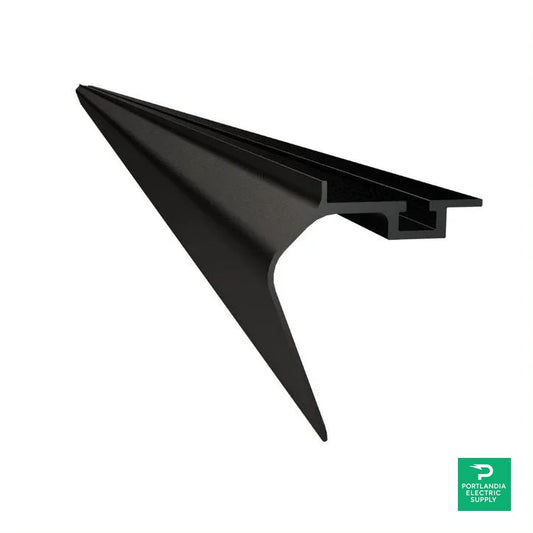 Unirac Solarmount 168 In Black Trim Rail 14 FT - 206072D-B