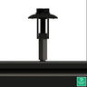 Unirac Solarmount Dark Mid Clamp 30-46mm (Universal-af) - 302045D