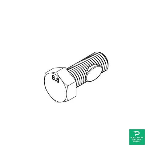 Ironridge Ground Screw Attachment Bolt Hex Head W/ Thread Loc - GM-HSHW-01-M1