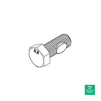 Ironridge Ground Screw Attachment Bolt Hex Head W/ Thread Loc - GM-HSHW-01-M1