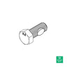 Ironridge Ground Screw Attachment Bolt Hex Head W/ Thread Loc - GM-HSHW-01-M1 — front view