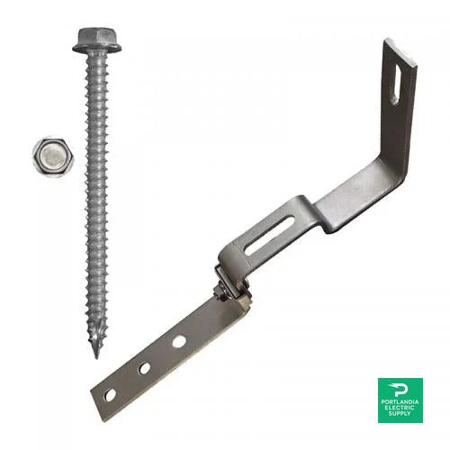 QuickBOLT Height Adjustable Roof Hook For Side Mount Rails - 17612