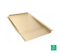 Ironridge KO Tan Flat Tile Flashing - KOF-F01-T1