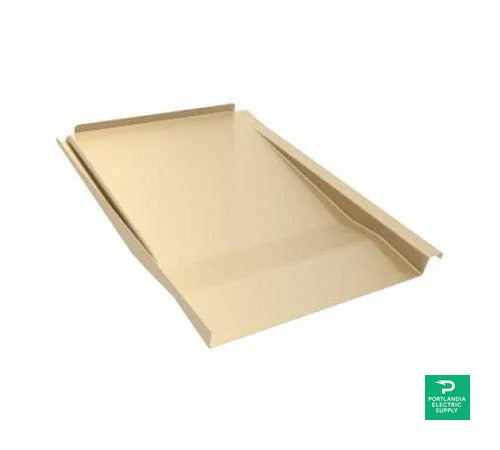 Ironridge KO Tan Flat Tile Flashing - KOF-F01-T1