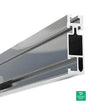 Unirac Solarmount 168 (14) Clear RAIL - 310168C — side angle