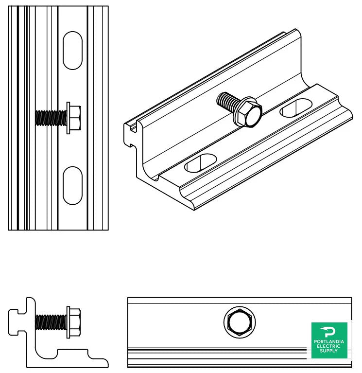 Unirac U-LA 2 Mounting Bracket - 403216M