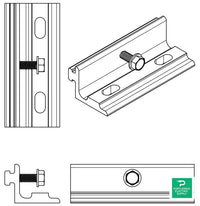 Unirac U-LA 2 Mounting Bracket - 403216M