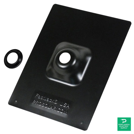 Prosolar Fastjack Black Flashing And Collar - FJE-FLASH-1