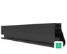 Ironridge XR RAIL 168 (14) Black RAIL - XR-10-168B — side angle