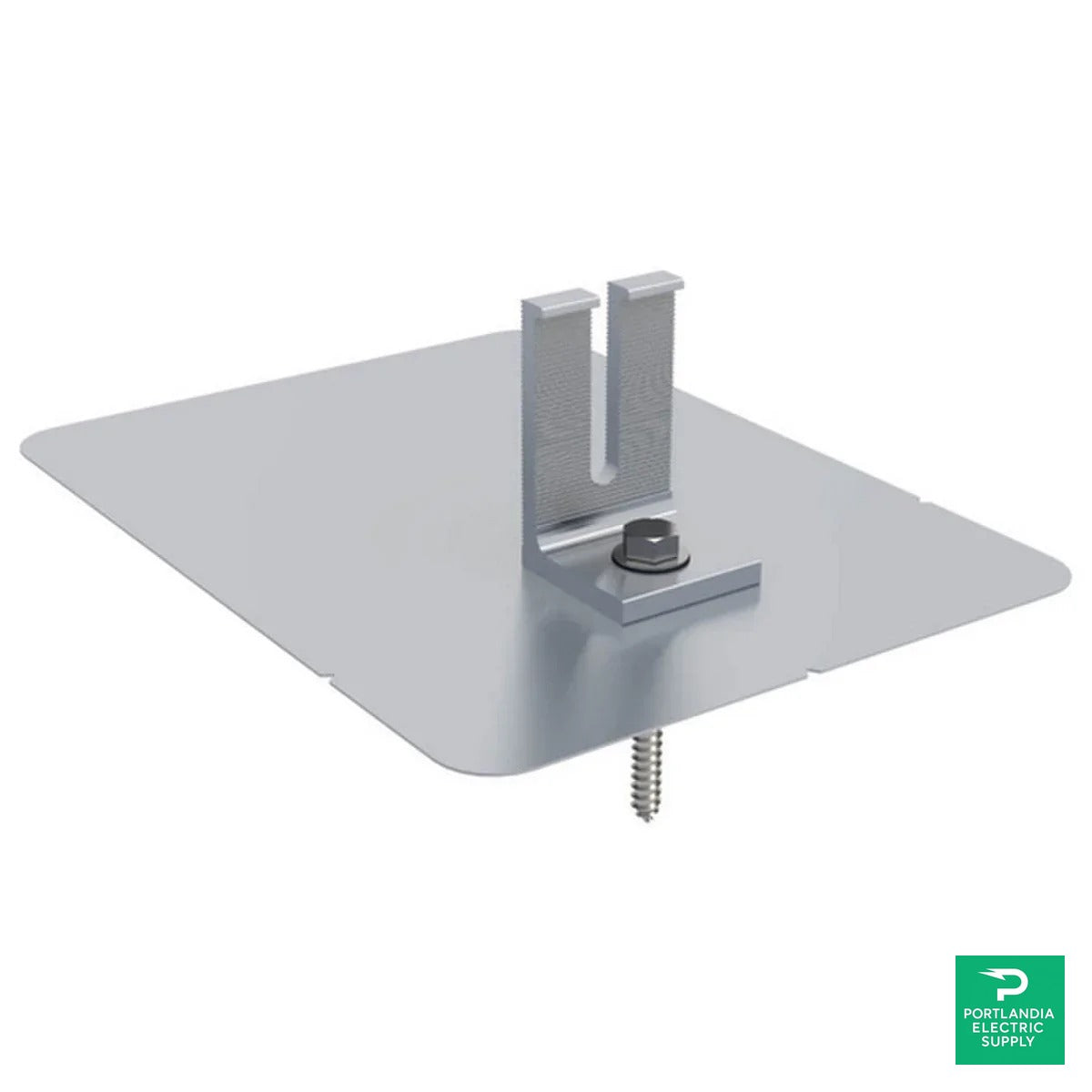 Quick Mount MILL 9" X 12" Flashing With L-foot - QM-LM-01-M1