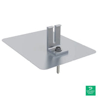 Quick Mount MILL 9" X 12" Flashing With L-foot - QM-LM-01-M1