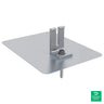 Quick Mount MILL 9" X 12" Flashing With L-foot - QM-LM-01-M1