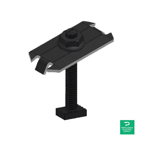 Unirac Solarmount Dark Mid Clamp 30-36mm - 302027D