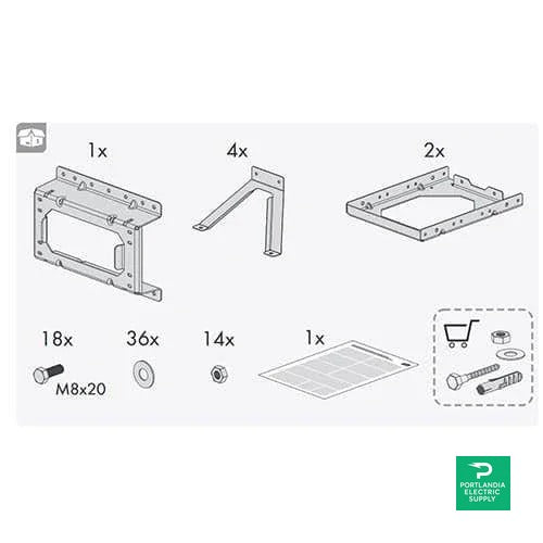 SMA Solar Mounting Bracket - UMS_KIT-10
