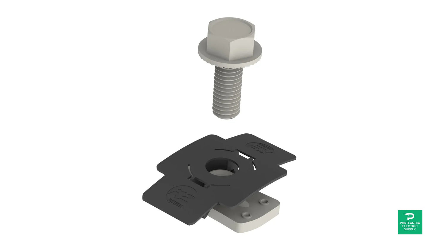 K2 System accessories Micro Optimizer Mounting Kit - 4000629-H